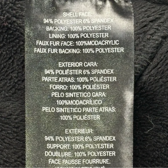 Eliza J Jacket Women’s XS Trench Coat Midi Classic Preppy Fleece Lined Zip Black - Picture 6 of 15